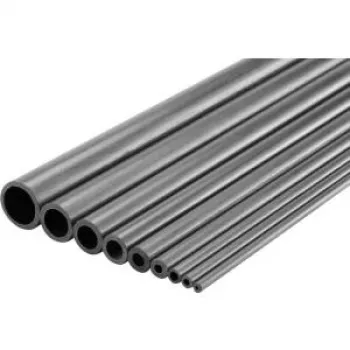 Reely oglekļa šķiedras caurule 4 mm x 1000 mm iekšējais diametrs 2 mm