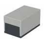BOPLA E 460 Universāls korpuss, polistirols, gaiši pelēks, 188 x 100 x 110 mm, IP40, skrūvējams vāks 05460000