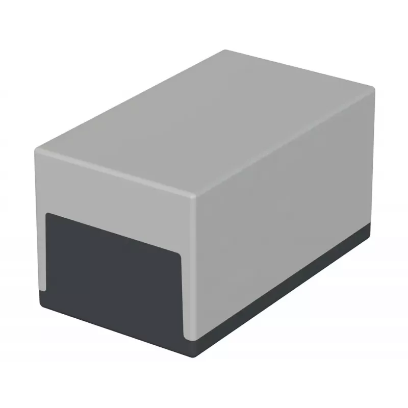 BOPLA E 460 Universāls korpuss, polistirols, gaiši pelēks, 188 x 100 x 110 mm, IP40, skrūvējams vāks 05460000