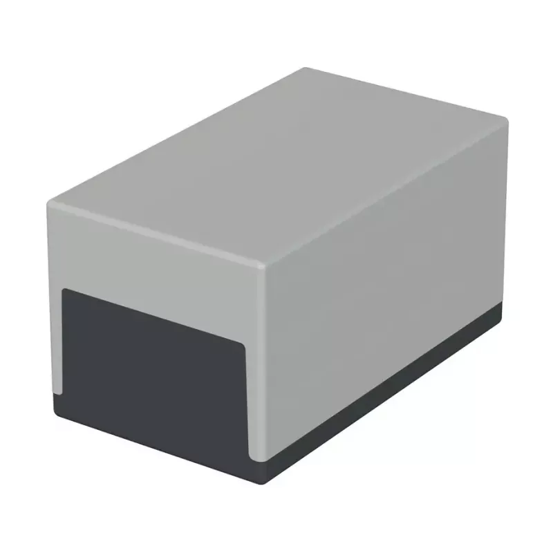 BOPLA E 460 Universāls korpuss, polistirols, gaiši pelēks, 188 x 100 x 110 mm, IP40, skrūvējams vāks 05460000