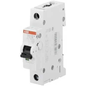 ABB S201M-C16 miniatūras automātiskais slēdzis 16A C raksturlīkne 1-polārs 10kA 2CDS271001R0164