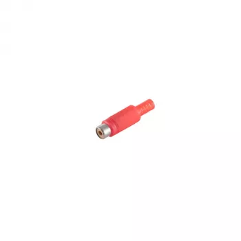 S CONN maximum connectivity RCA savienotājs māte uz māti sarkans 51500-R