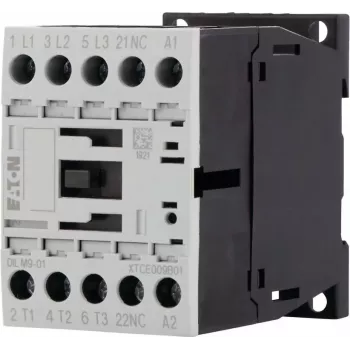 Eaton DILM9-01 kontaktors, 3 polu, 9 A, 24 V AC spole 276729