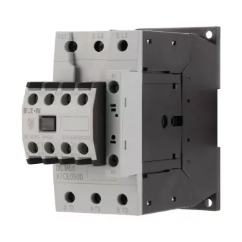 Eaton DILM50-22 3 polu kontaktors, 50 A AC-3, 22 kW, 230 V AC spole 277862