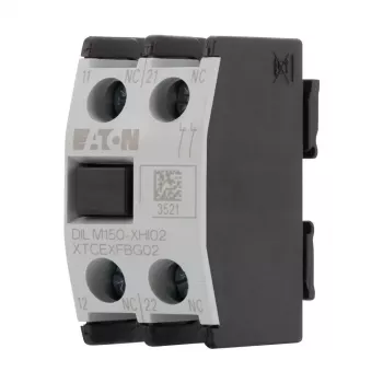 EATON DILM150-XHI11 palīgkontaktu bloks, 1NO+1NC, priekšējā montāža, DILM150-DILM500 kontaktoriem 277946
