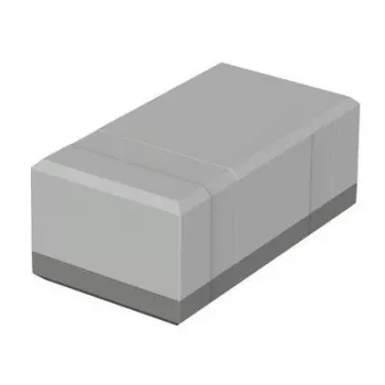 BOPLA galda korpuss 150 x 82 x 60 mm polistirols gaiši pelēks RAL 7035 Elegant EG (32156002)
