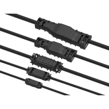 ELOTOUCH TYCO RAYGEL-PLUS-1 ar gēlu pildīts kabeļu savienojums, 5 polu, 1,5-2,5 mm², IP68, 5x skrūvju savienotāji CH6880-000