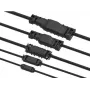 ELOTOUCH TYCO RAYGEL-PLUS-1 ar gēlu pildīts kabeļu savienojums, 5 polu, 1,5-2,5 mm², IP68, 5x skrūvju savienotāji CH6880-000