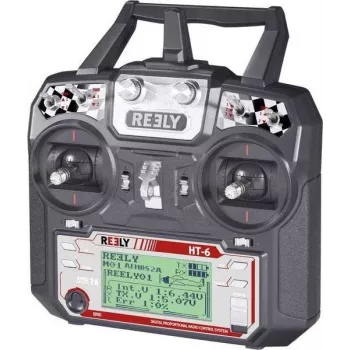 Reely HT-6 6 kanālu 2,4 GHz AFHDS radio sistēma ar uztvērēju 1310037