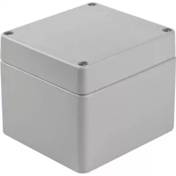 Bopla universālais korpuss 100 x 100 x 81 mm alumīnija sudraba pelēks (RAL 7001) A 116 01116000.H