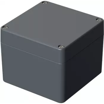 Bopla universālais korpuss 100 x 100 x 81 mm alumīnija sudraba pelēks (RAL 7001) A 116 01116000.H