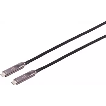 S CONN MAXIMUM CONNECTIVITY USB-C hibrīda kabelis 3.2 Gen 2 8K 10G 60W 10m (30-43075)