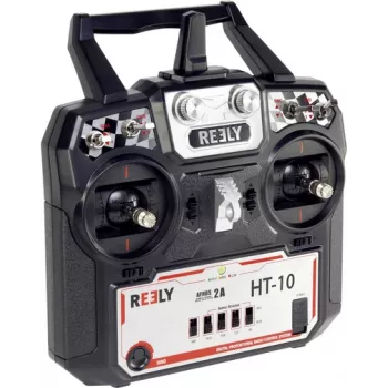 Reely HT-10 10 kanālu 2,4 GHz radio raidītājs ar R1000 uztvērēju 1518204