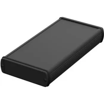 Bopla ABPH 1000-200 Universālais korpuss 200 x 106 x 32 mm Alumīnijs Melns 84106200.H