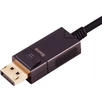 S/CONN maximum connectivity 30-20485 optiskais DisplayPort uz HDMI-A adaptera kabelis, 4K60, 30 m