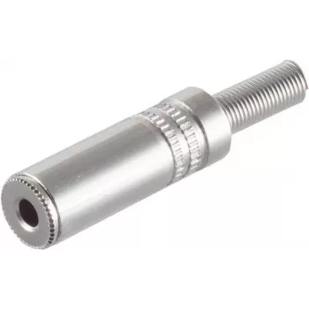 S CONN MAXIMUM CONNECTIVITY 3,5 mm stereo ligzdas savienotājs, 3 polu, metāla korpuss