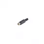S CONN maximum connectivity RCA savienotājs māte uz māti, melns 51500-S