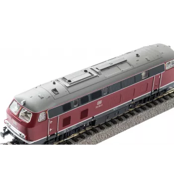 PIKO 22062 H0 skaņas dīzeļlokomotīve BR 215 DB IV ēra ar integrētu PIKO skaņas dekoderi