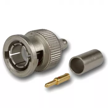 Telegärtner BNC vīrišķais presējamais savienotājs 75 Ohm RG59/RG62/RG179/RG187/RG316 J01002A0030
