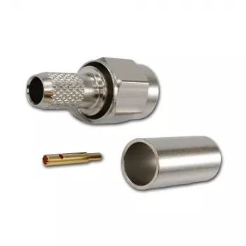 Telegärtner J01150A0049 SMA spraudņa savienotājs, taisns, 50 omi