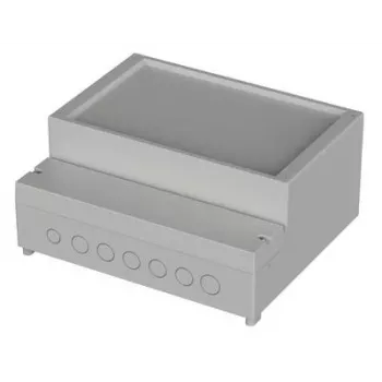 Bopla RCP 250 F vadības korpuss 257 x 217 x 112 mm ABS gaiši pelēks 41250609