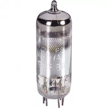SIEMENS EBF 89 = 6 DC 8 Duodiode-Variable-mu Pentode Vakuuma Lampa, Noval Pamatne, 9 Kontakti