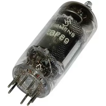 SIEMENS EBF 89 = 6 DC 8 Duodiode-Variable-mu Pentode Vakuuma Lampa, Noval Pamatne, 9 Kontakti