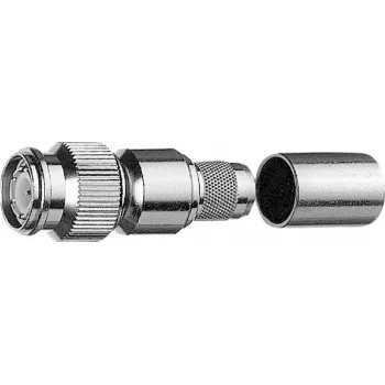 Telegärtner TNC spraudnis ar presēšanas savienojumu G42, 50 Ohm, Telealloy, 2.7/7.1, 5 gabali (J01010A0053)