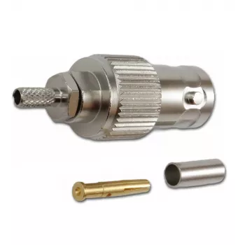 Telegärtner BNC kabeļa ligzda ar presēšanas savienojumu G04 75 Ohm RG-179B/U, 5 gab. iepakojums J01003B0021