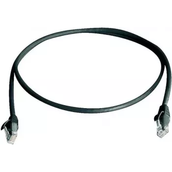 TELEGÄRTNER Cat6 U/UTP komutācijas kabelis, 3m, melns L00002A0239