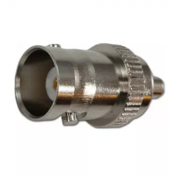 Telegärtner koaksiālais adapteris BNC ligzda uz SMB kontaktdakša, 50 Ohm, taisns J01008F0033
