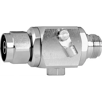 Telegärtner N-tipa pārsprieguma novadītājs ar gāzizlādes lampu, 90 V, 1,5 GHz, 50 Ω, IP67 J01028A0034