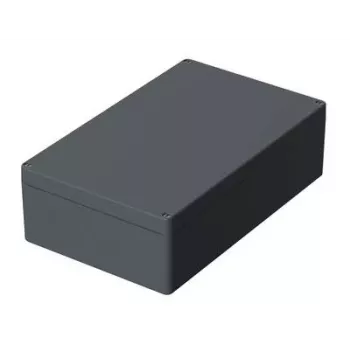 BOPLA Euromas P universālais korpuss 400 x 250 x 121 mm poliesteris sudraba pelēks RAL 7001 4355000