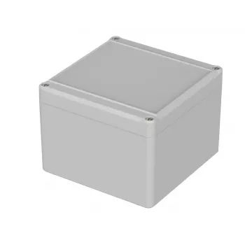 Bopla EUROMAS ET 227 F universālais korpuss 122 x 120 x 87 mm, gaiši pelēks ABS, IP65 63227200