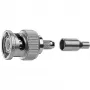 Telegärtner BNC kabeļa spraudnis, krimpējams G04 75 Ohm, krimpējams/krimpējams, standarta, A2505, G04 (RG-179B/U) - 1 gab.