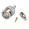 Telegärtner BNC kabeļa spraudnis, krimpējams G04 75 Ohm, krimpējams/krimpējams, standarta, A2505, G04 (RG-179B/U) - 1 gab.