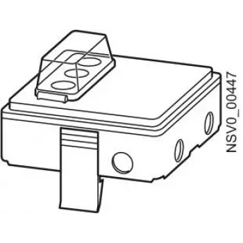 SIEMENS BVP:047112 Kabeļu sadales kārba, 10 ievadi, IP54, pelēka