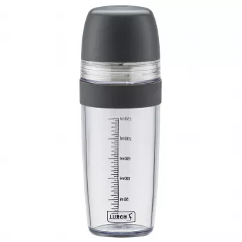 Lurch Shaker pelēks 250 ml mērces trauks ar mērīšanas skalu 10023