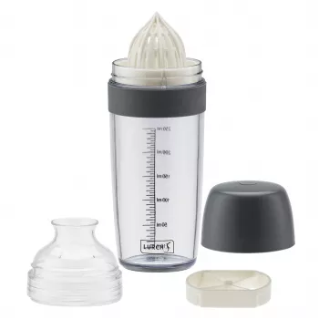 Lurch Shaker pelēks 250 ml mērces trauks ar mērīšanas skalu 10023