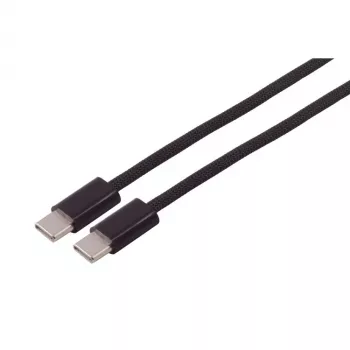 S CONN MAXIMUM CONNECTIVITY USB-C uz USB-C 240W PD 3.1 pīts uzlādes kabelis, 1,5 m, melns 14-22155