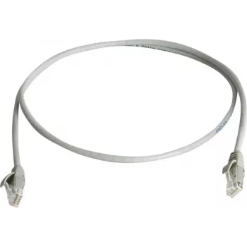Telegärtner Cat.6 U/UTP komutācijas kabelis, RJ45, pelēks, 1,5 m L00001E0007