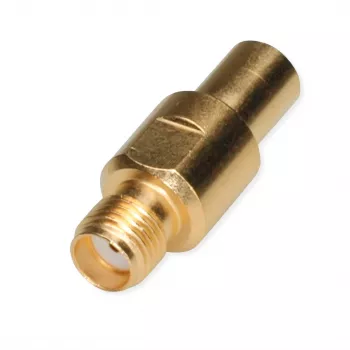 Telegärtner koaksiālais adapteris SMA female uz SMB female J01155A0041