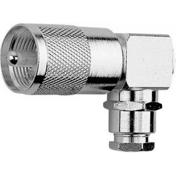 Telegärtner UHF leņķa kontaktdakšas savienotājs RG-58C/U, RG-223/U, RG-141 A/U, RG-142 B/U (J01040B1201)