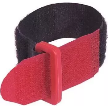 Piederums: āķa un cilpas kabeļu saite 25x195mm melna, 10 gab. iepakojumā (30006022)
