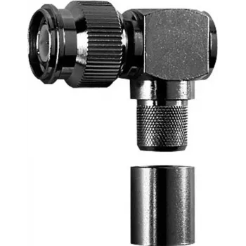 Telegärtner TNC leņķa krimp savienotājs, 50 Ohm, RG-213/U, lodēšana/krimp, G42 (2.7/7.1), B1812 (J01010A0066)