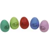 DIMAVERY Egg Shaker komplekts ar 2, dažādās krāsās, plastmasas perkusijas šakeri 26055820