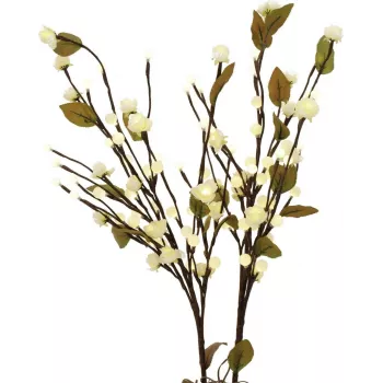EUROPALMS Kamēlijas arka ar LED, balta, 50cm 83330310