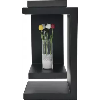 EUROPALMS Crystal Tulip mākslīgais zieds, balts, 61cm, 12 gab. iepakojums (82600204)