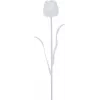 EUROPALMS Crystal Tulip mākslīgais zieds, caurspīdīgs, 61 cm, 12 gab. iepakojums 82600206