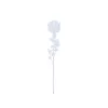 EUROPALMS Crystal Rose mākslīgais zieds, caurspīdīgs, 81cm, 12 gabalu vairumtirdzniecības iepakojums 82600210